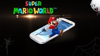 Super Mario World on Samsung Galaxy S3!